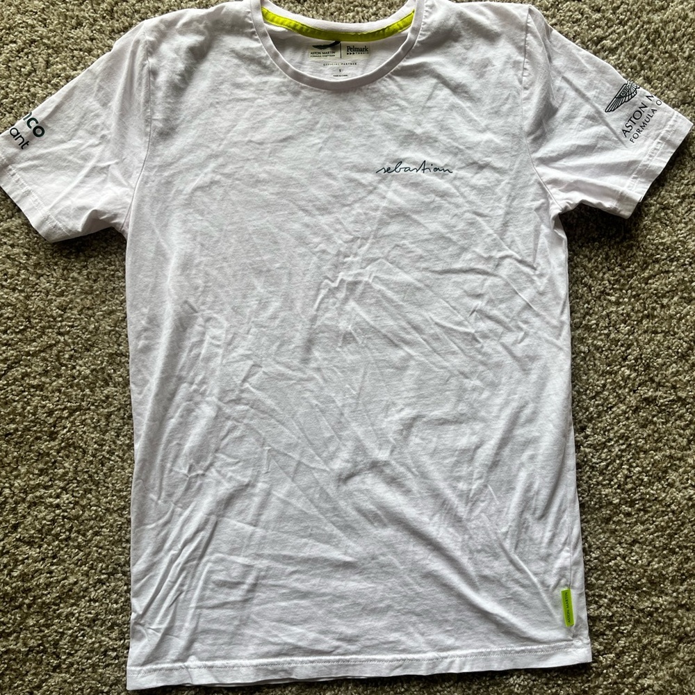 2022  - Limited Edition Sebastian Vettel Signature Official Aston Martin Merch